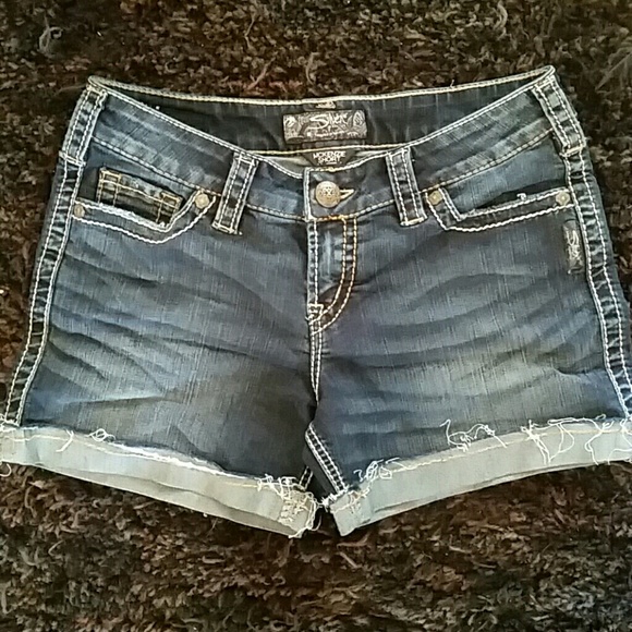 Silver Jeans Pants - Silver McKenzie shorts